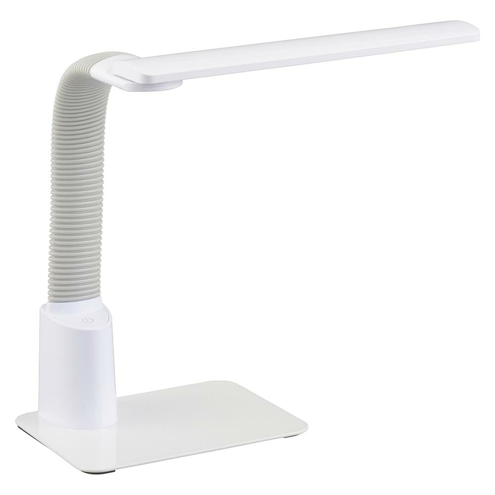 LEDデスクライト(3段階調光/550lm/6.8W/昼光色/ホワイト)_06-3847_DS-LS20BC-WD_OHM(オーム電機)